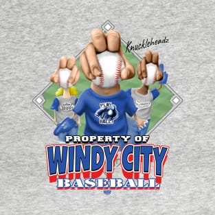 Knucklehead for Windy City Baseball T-Shirt